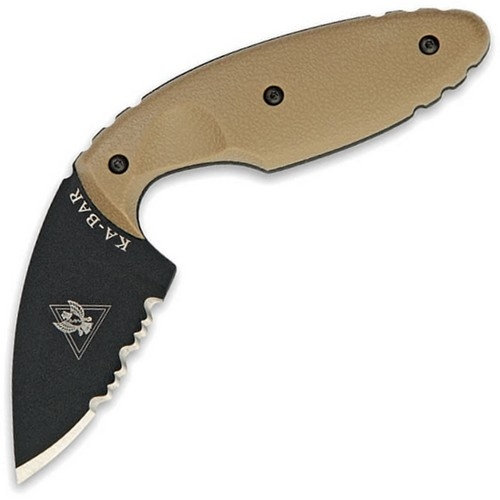 Nôž Ka-Bar TDI LAW ENFORCEMENT ozubené ostrie COYOTE BROWN