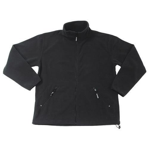 Bunda fleece ARBER ČIERNA