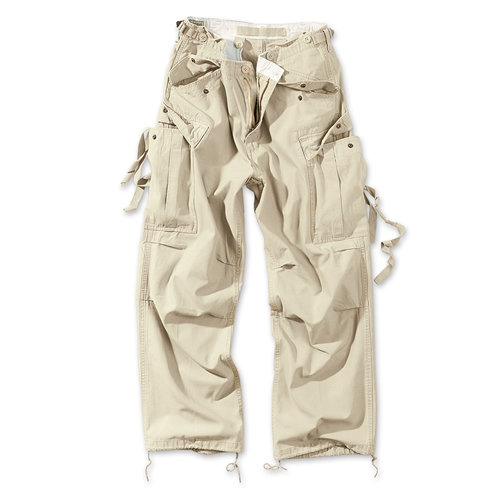 Nohavice VINTAGE FATIGUE BEIGE