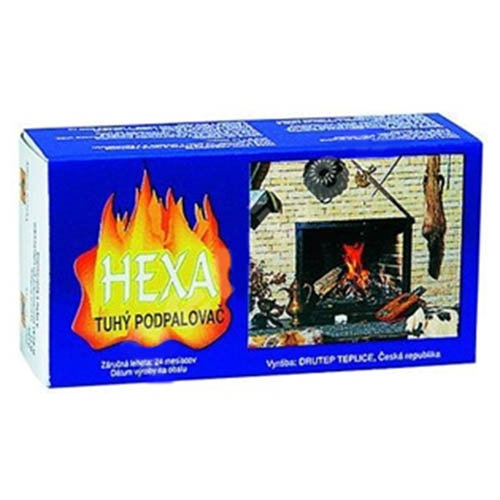 Tuhý lieh / podpaľovač HEXA 16tabliet