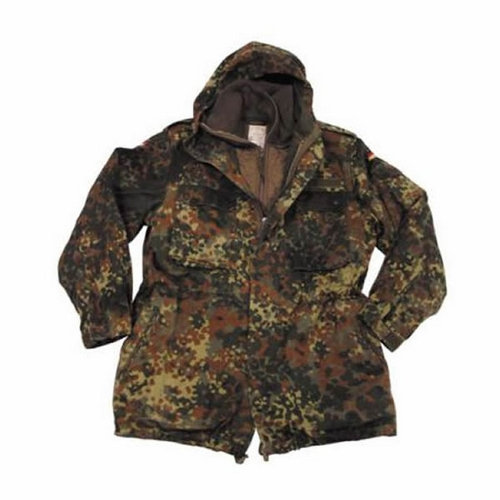 Bunda BW s kapucňou a vložkou FLECKTARN