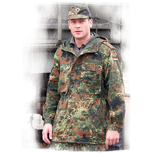 Bunda/parka BW poľná  bez vložky FLECKTARN použitá