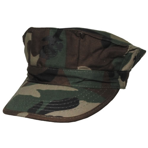 Čiapka US USMC rip-stop WOODLAND