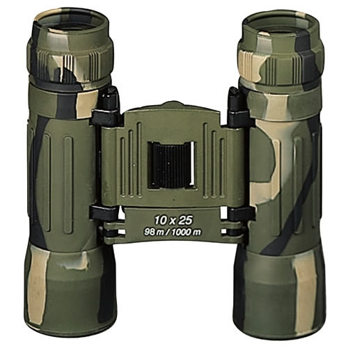 Ďalekohľad 10x25 skladací WOODLAND