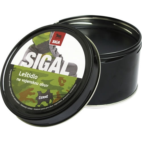 Leštidlo na obuv vojenské 250g ČIERNE