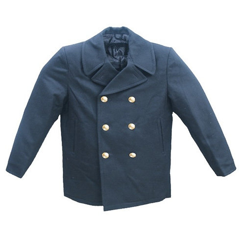 Kabát BW MARINE vlnený  NAVY