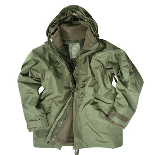 Bunda US s vložkou FLEECE OLIV