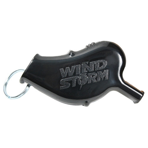 Píšťalka Windstorm ™ plastová ČIERNA