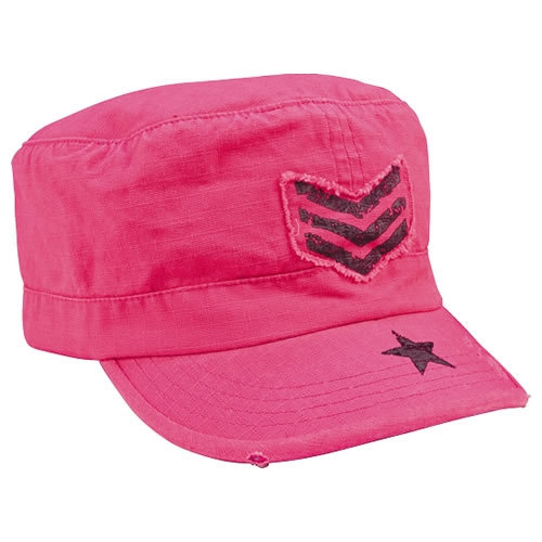 Čiapka dámska VINTAGE SGT STRIPE PINK