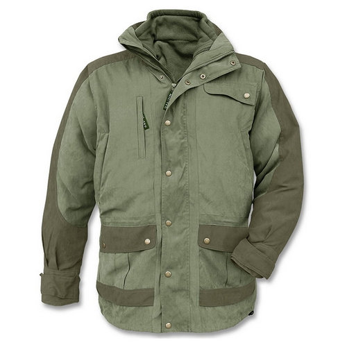 Bunda HUNTER poľovnícka s FLEECE vložkou OLIV