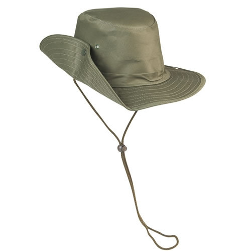 Klobúk BUSH s cvokom OLIV