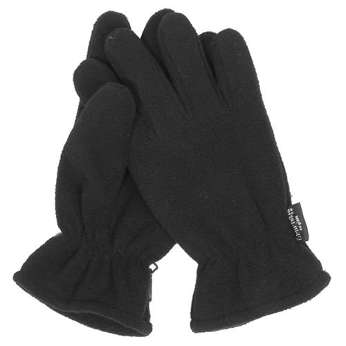 Rukavice FLEECE Thinsulate™ ČIERNE