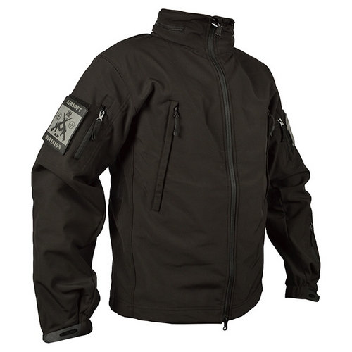 Bunda TACTICAL 101 INC Softshell ČIERNA