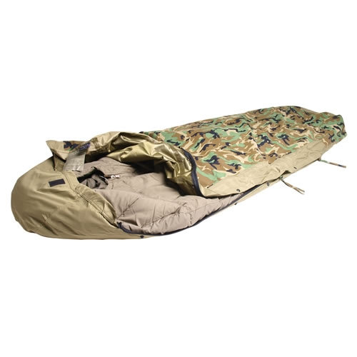 Prestrojenie na spacák MODULAR z vrstveného laminátu WOODLAND