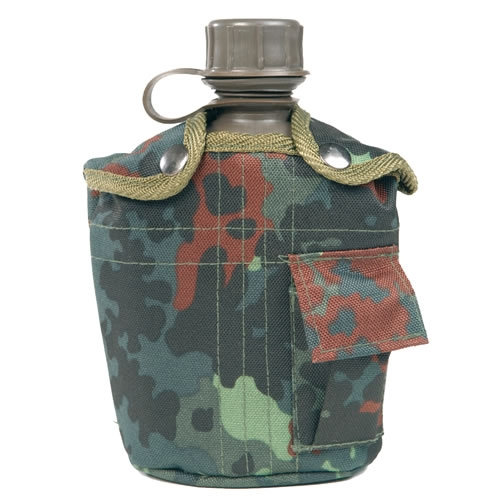 Fľaša poľná US IMPORT 1l s obalom FLECKTARN