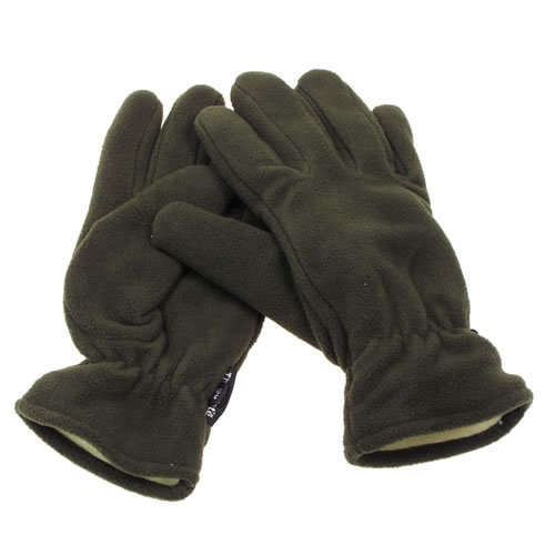 Rukavice prstové fleece Thinsulate™  OLIV