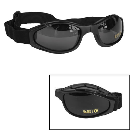 Okuliare MIL-TEC športové UV 400 ČIERNE