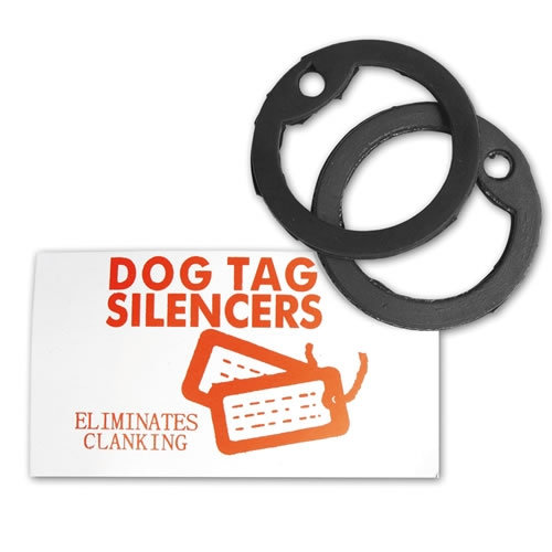 Tíšitka /GUMY/ na US známky DOG TAG