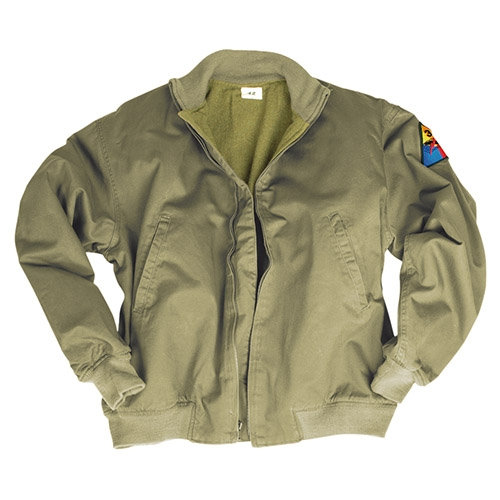 Bunda US PANZER tankistická OLIV repro