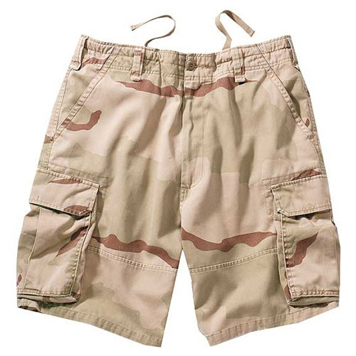Nohavice krátke VINTAGE PARATROOPER 3-COL DESERT