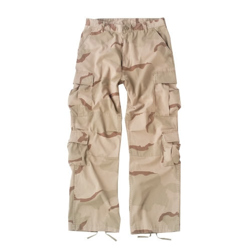 Nohavice VINTAGE PARATROOPER 3-COL DESERT