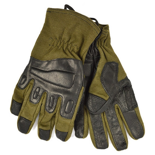 Rukavice OPS TACTICAL kevlar / koža OLIV