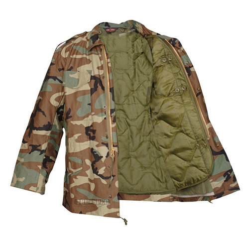 Bunda M65 s vložkou WOODLAND