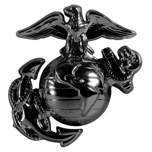 Odznak SUBDUED USMC HAT ČIERNY