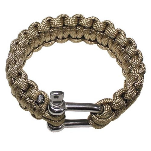 Náramok PARACORD kov.pracka COYOTE