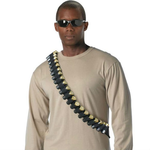 Pás BANDOLIER na náboje do brokovnice ČIERNY