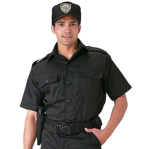 Košeľa TACTICAL krátky rukáv ČIERNA