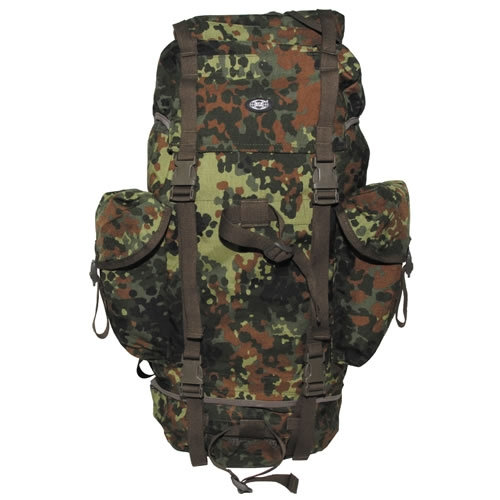 Ruksak bojový BW 65l Cordura FLECKTARN