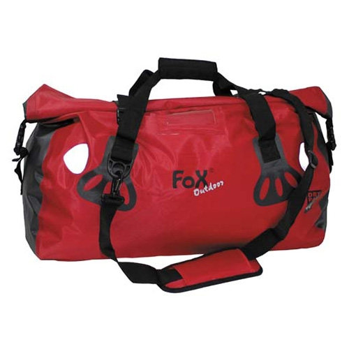 Taška transportné nepremokavá "DRY PACK" 40l ČERVENÝ