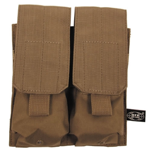 Sumka MOLLE dvojitá M4/M16 COYOTE BROWN