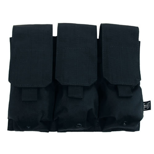 Sumka MOLLE na M4/M16 trojitá ČIERNA
