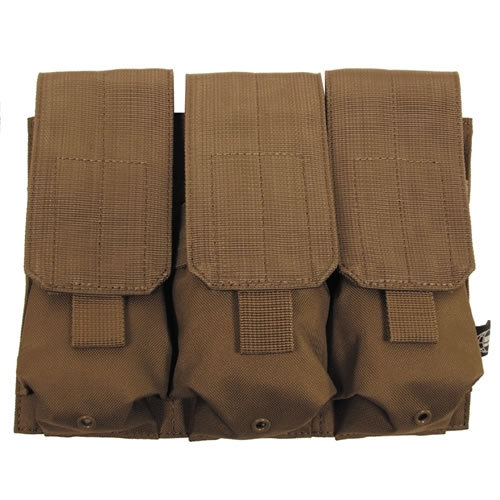 Sumka MOLLE na M4/M16 trojitá COYOTE BROWN