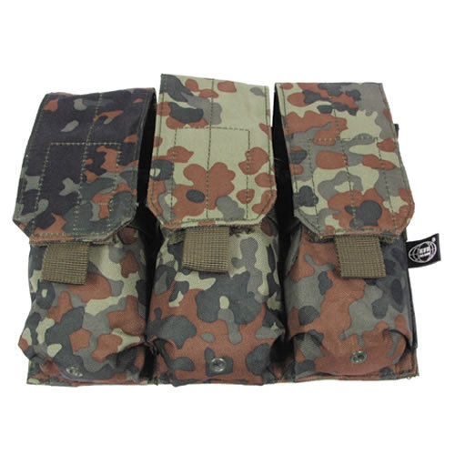 Sumka MOLLE na M4/M16 trojitá FLECKTARN