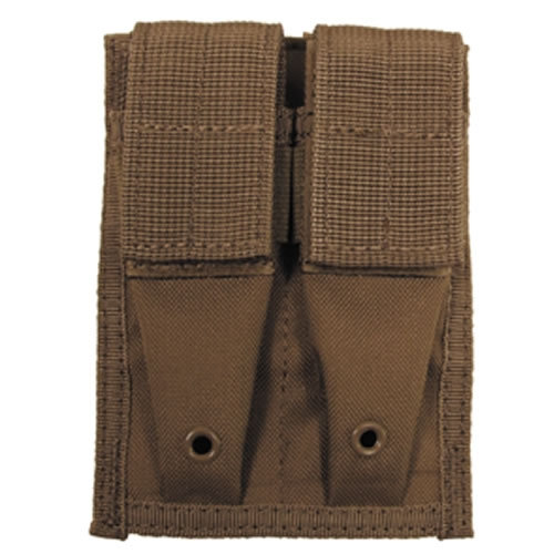 Sumka MOLLE dvojitá na pištoľ. zásob. COYOTE BROWN