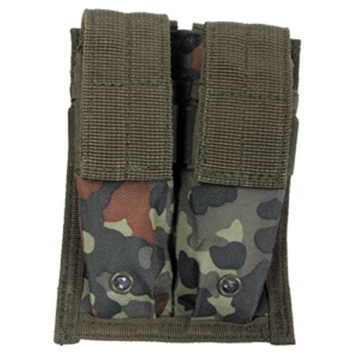 Sumka MOLLE dvojitá na pištoľ. zásob. FLECKTARN