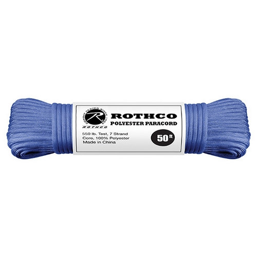 Šnúra PARACORD polyester 550LB 15m 4mm OLIV