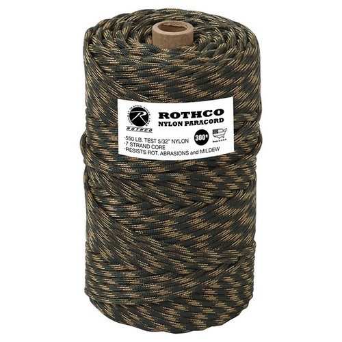 Šnúra PARA 550' na cievke nylon WOODLAND