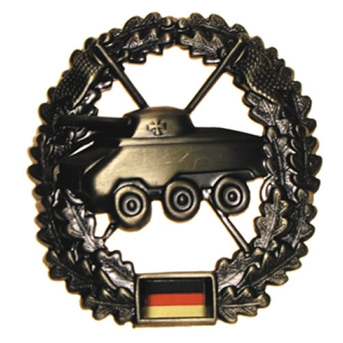 Odznak BW na baret PANZERAUFKLÄRER kovový