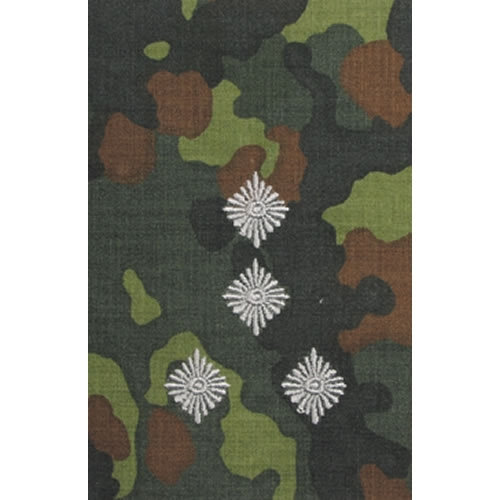 Výložky BW STABSHAUPTMANN FLECKTARN / STRIEBORNÉ