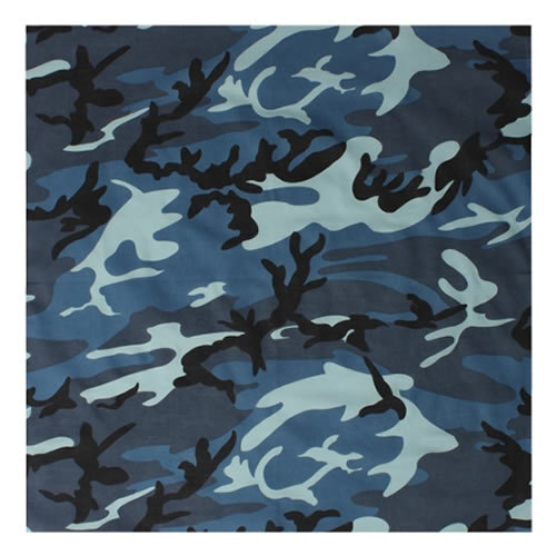 Šatka 55 x 55 cm SKY CAMO