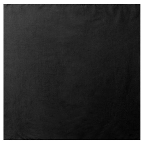 Šatka 55 x 55 cm pevná ČIERNA