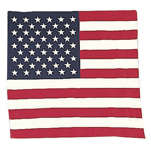Šatka 55 x 55 cm U.S. Zástava