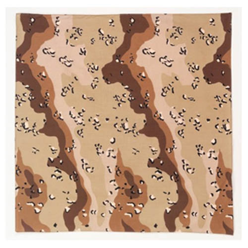 Šatka 68 x 68 cm JUMBO 6 Col. DESERT