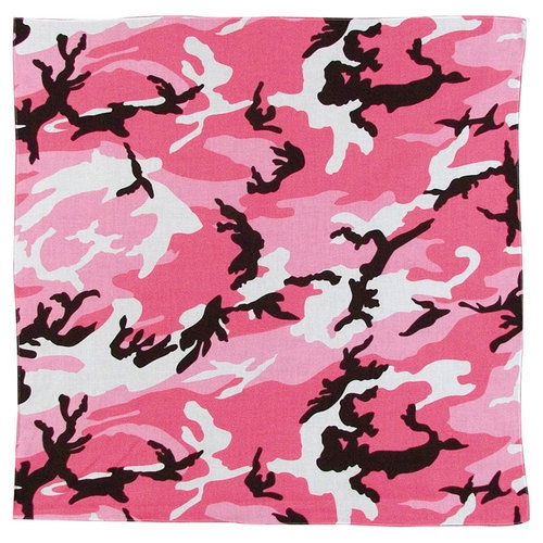 Šatka 68 x 68 cm JUMBO PINK CAMO