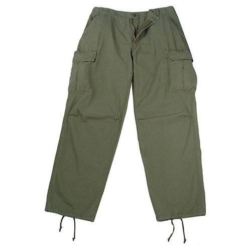 Nohavice VINTAGE VIETNAM ERA OLIV