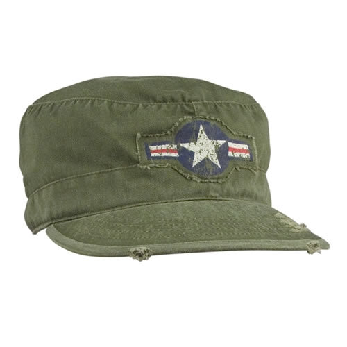Čiapka VINTAGE ARMY AIR CORP OLIV